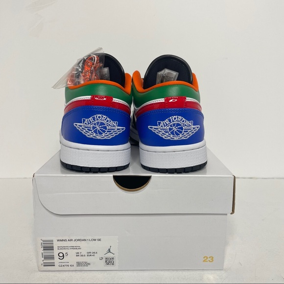 Nike Air Jordan 1 Retro Low SE “Multi-color” NEW - Picture 4 of 4